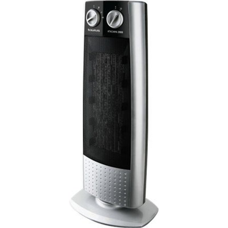 Taurus Atacama 2000 - Chauffage soufflant - mobile - noir/gris