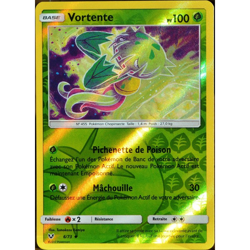 Carte Pokémon 6/73 Vortente 100 Pv - Reverse Sl3.5 Légendes Brillantes Neuf Fr