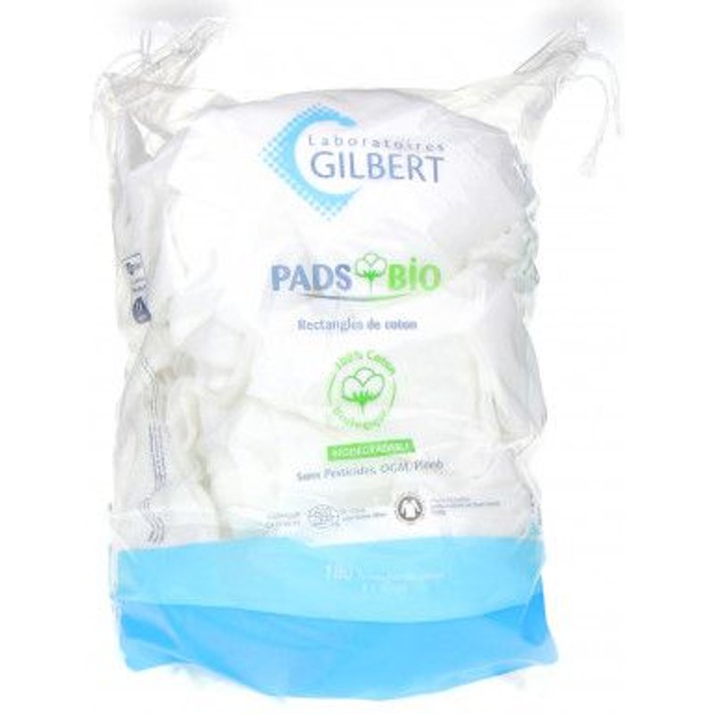 Coton Pads Bio Rectangulaires 8 X 10 Cm - 180 Pièces