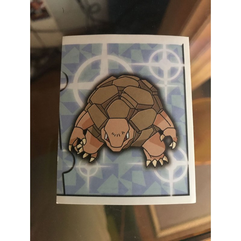 Stickers Pokemon Merlin 224 Grolem