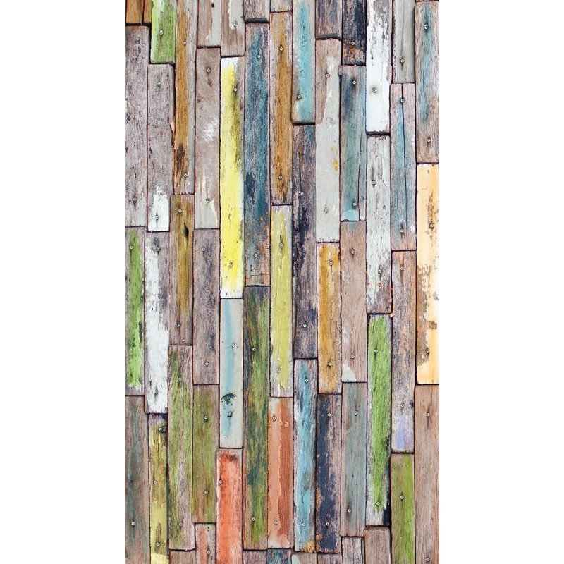 Wood, Rideau Imprimé 140x245 Cm, 1 Part - Enfants