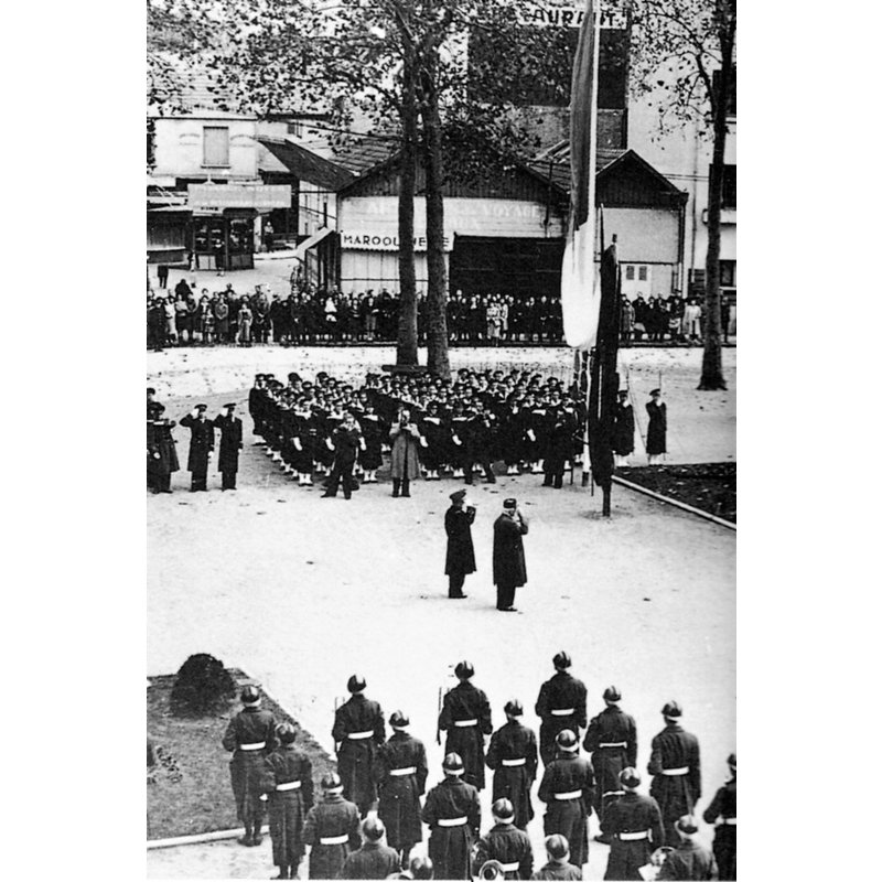 Ww2 - Le Maréchal Pétain Et L'amiral Darlan Aux Cérémonies Du 11 Novembre 1941 À Vichy