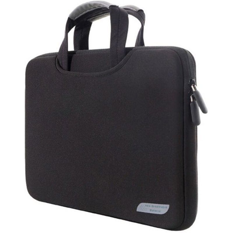 Sacoche Ordinateur Portable 15 Pouces Coque Pochette Macbook Air Pc Noir - Yonis