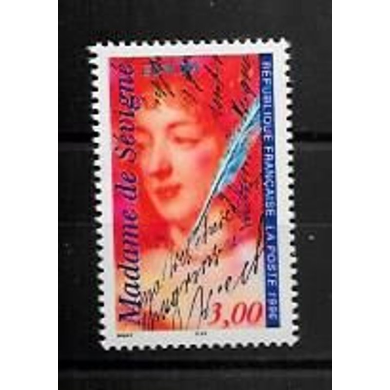 France Année 1996 N° 3000a Europa .Les Femmes Célèbres Madame De Sévigné