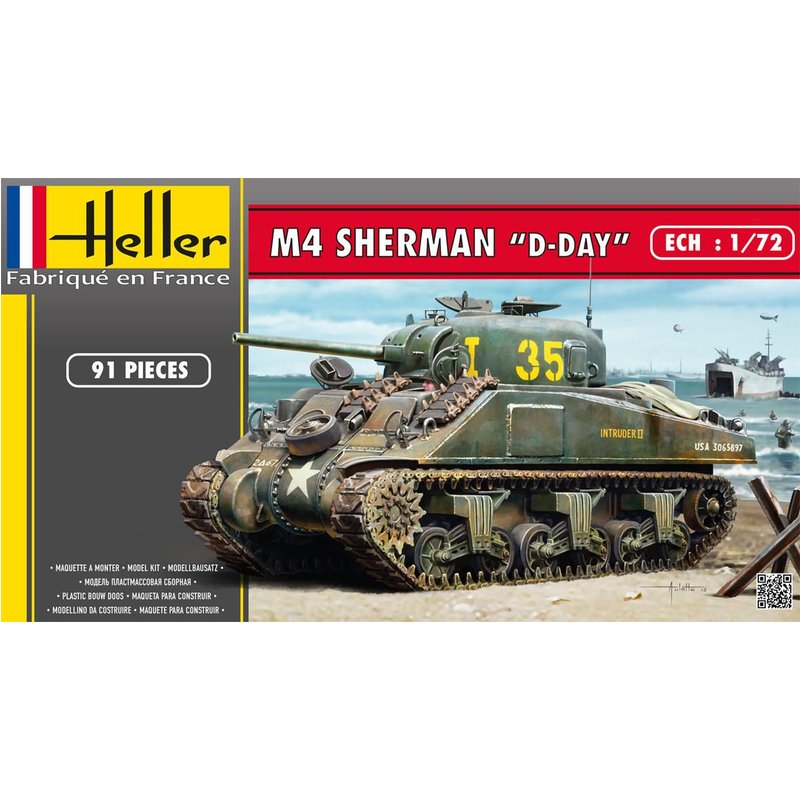 Maped Heller Joustra Maquette - Sherman-Maped Heller Joustra