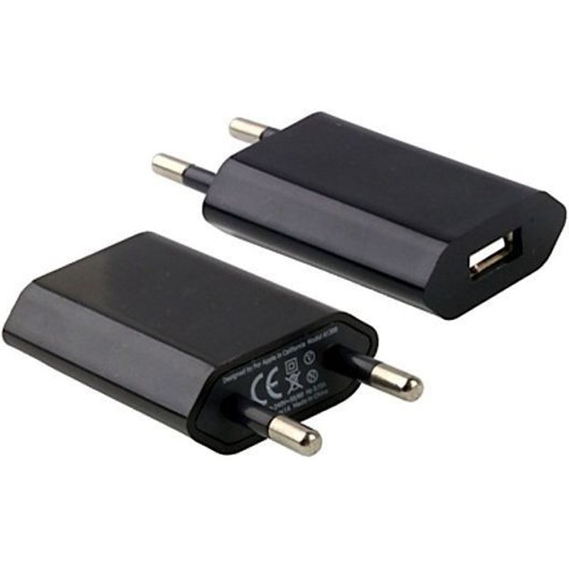 Chargeur Secteur Maison Usb Noir Ozzzo Pour Samsung Galaxy A7 A720 2017