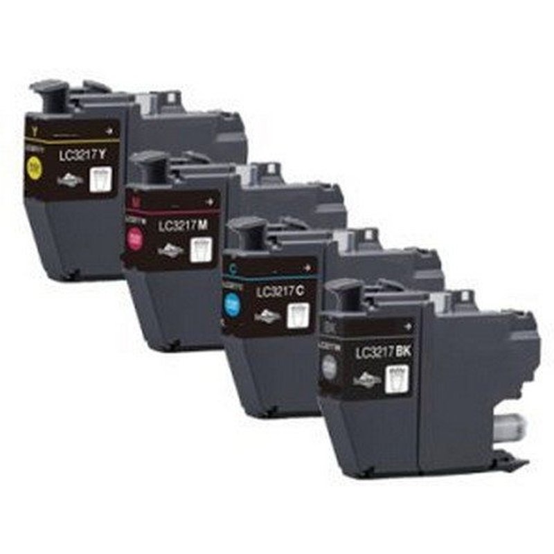 Brother MFC-J 5335 DW-LC3217 - Pack de 4 Cartouches compatible Nopan-ink