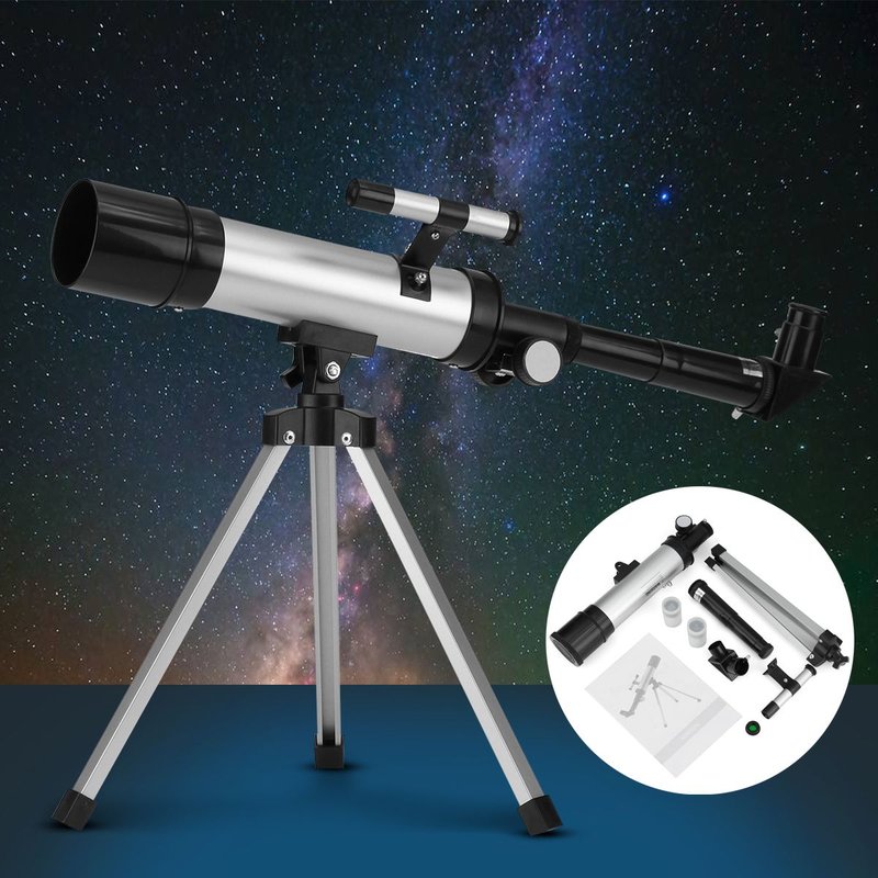 TEMPSA Télescope Astronomique Monoculaire 90x Avec Finderscope 360x50mm F36050