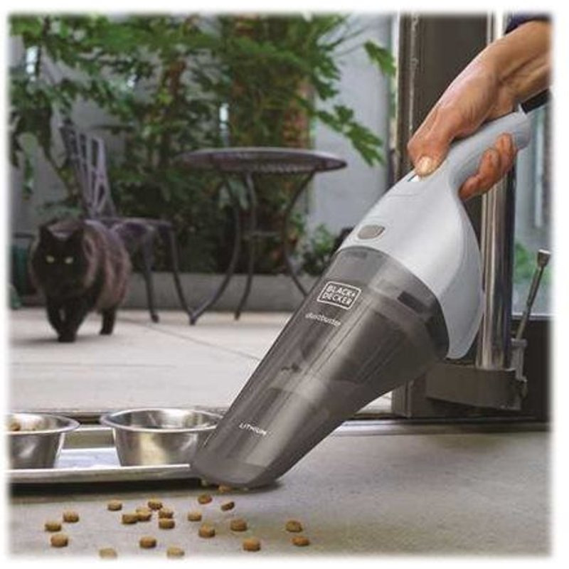 BLACK+DECKER DustBuster NVB215W - Aspirateur - Aspirateur à main - sans sac - gris