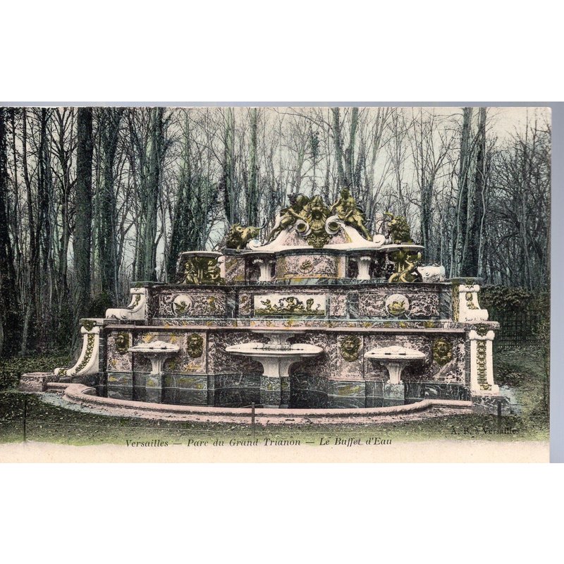 Carte Postale Du Parc De Versailles (Yvelines) Grand Trianon - Le Buffet D'eau