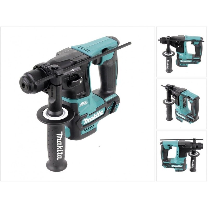 Makita HR 166 DZ 10,8 V Li-Ion Brushless SDS-Plus Perforateur sans fil - sans Accessoires, ni Batteries, ni Chargeur