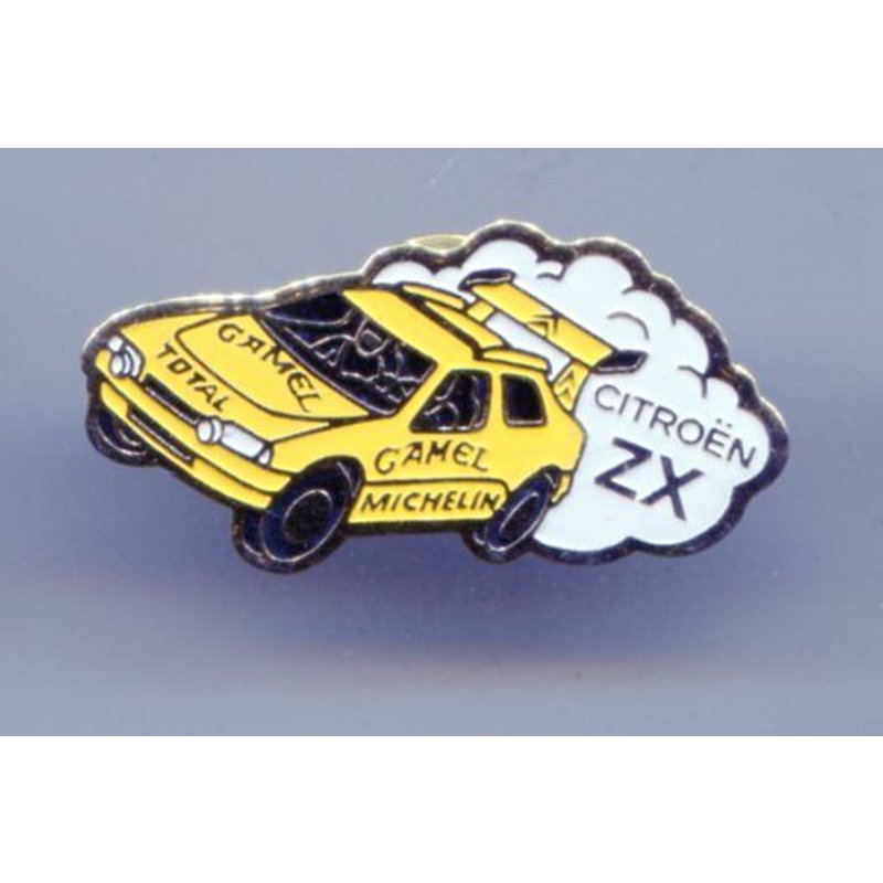 Pins Automobile Citroën Zx Camel Michelin Total