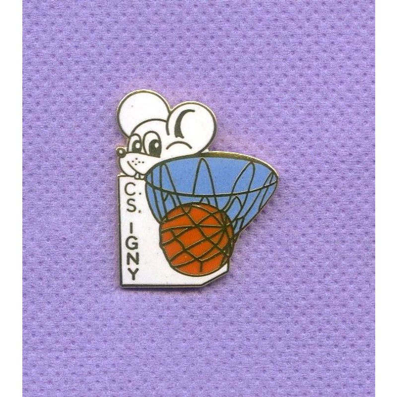 Rare Pins Basketball Cs Igny Kangourou Egf I333