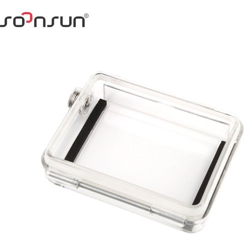 GoPro Backdoor Couverture Remplacement Transparent Bacpac Touché Panneau LCD Écran Étanche Backdoor pour GoPro Hero 3 + Plus