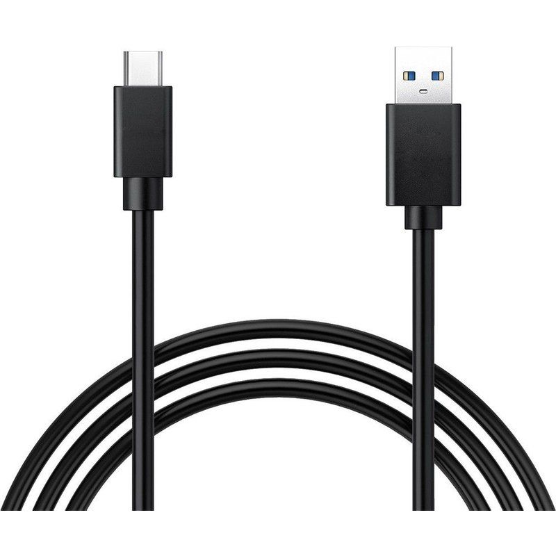 Pour Samsung Galaxy S8/ S8+/ S8 Plus/ S8 Active: Câble Charge Usb 3.0 Type C Vers Usb Standard Type A, 1m De Long - Noir