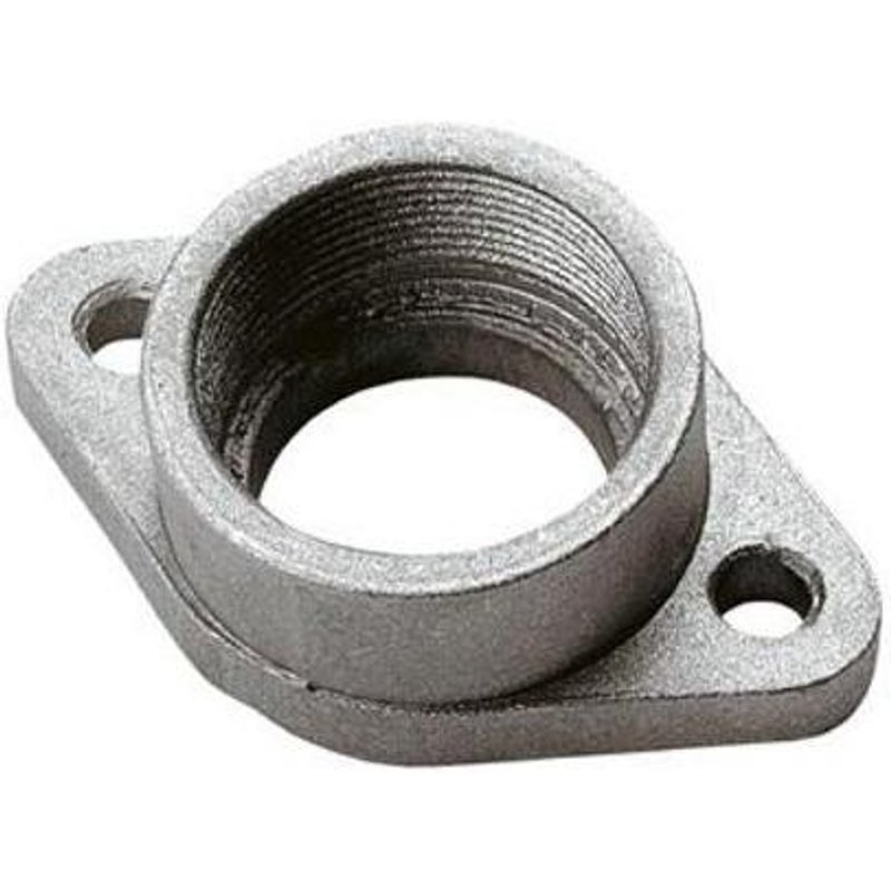 Adaptateur d'échappement à bride vers vis Malossi pour Peugeot 103