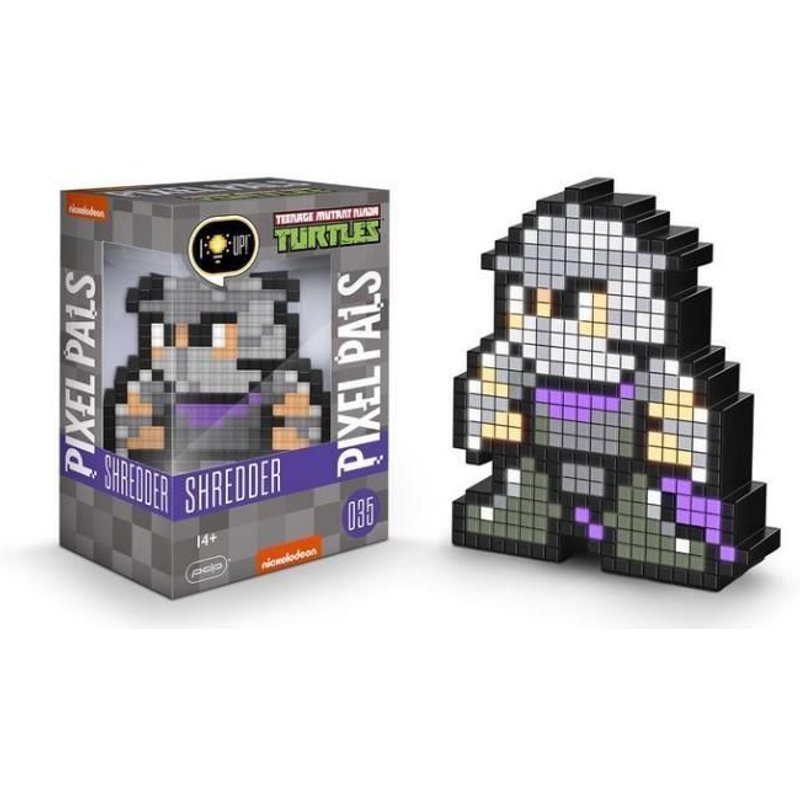 Figurine Lumineuse Pixel Pals Tortue Ninja - Shredder