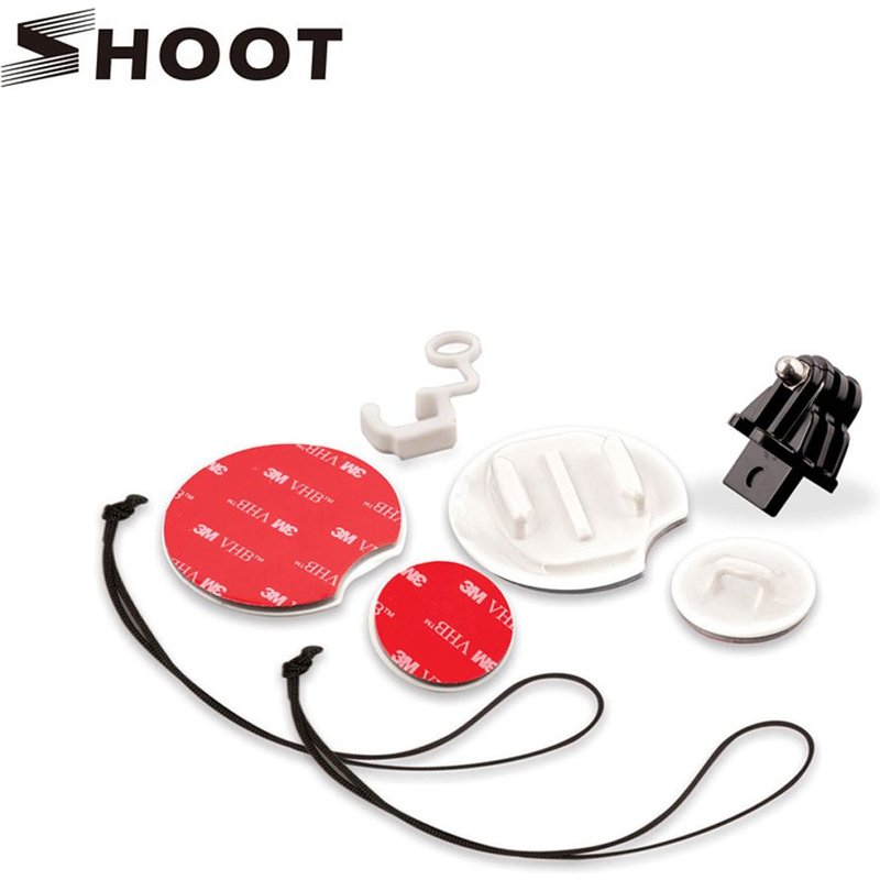 CNYO® Pour Gopro Surf Mount Accessoires Surf Pack Tethers Surfboards Montures Pour Gopro Hero 5 3 4 Session Hero5 SJCAM Xiaomi yi 4K Appareil Photo