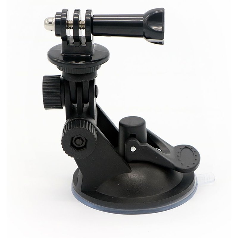 CNYO® SHOOT 7cm Mini Ventouse De Voiture Ventouse Pour GoPro Hero 5 4 SJCAM SJ5000 SJ7 Yi 4K Eken H9 Caméra avec Adaptateur Mont Accessoire