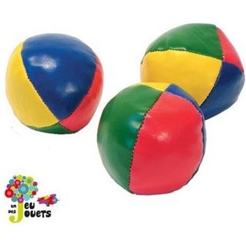 3 Balles De Jonglage En Lycra Jeu De Jonglerie 6 Cm
