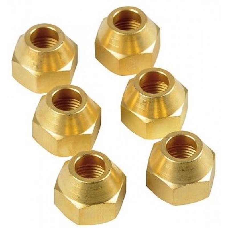 Outillage Froid - Ecrout F3/8 Sae X Tube Ø 3/8 Sae (6 Pièces)