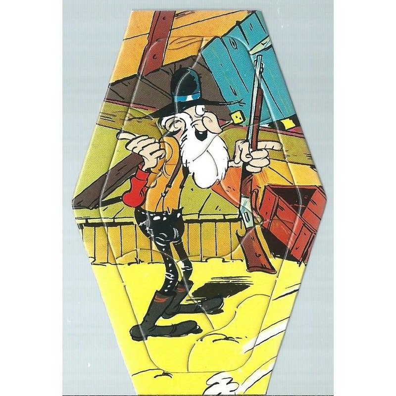 Puzzle Publicitaire (Bande Dessinée - Para B.D) Fromage "Six De Savoie" : " Lucky Luke Et Ses Compagnons " : Puzzle N° 2 (Dargaud Éditeur Paris 1978 / Morris Picon 74510 St Félix)