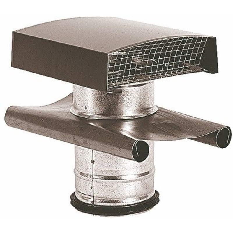 Sortie toiture alu/galva - diamètre 125 mm ATLANTIC