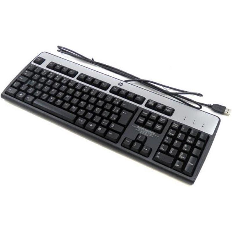 Clavier HP Usb Filaire Azerty - HP KU-0316 - 104 touches