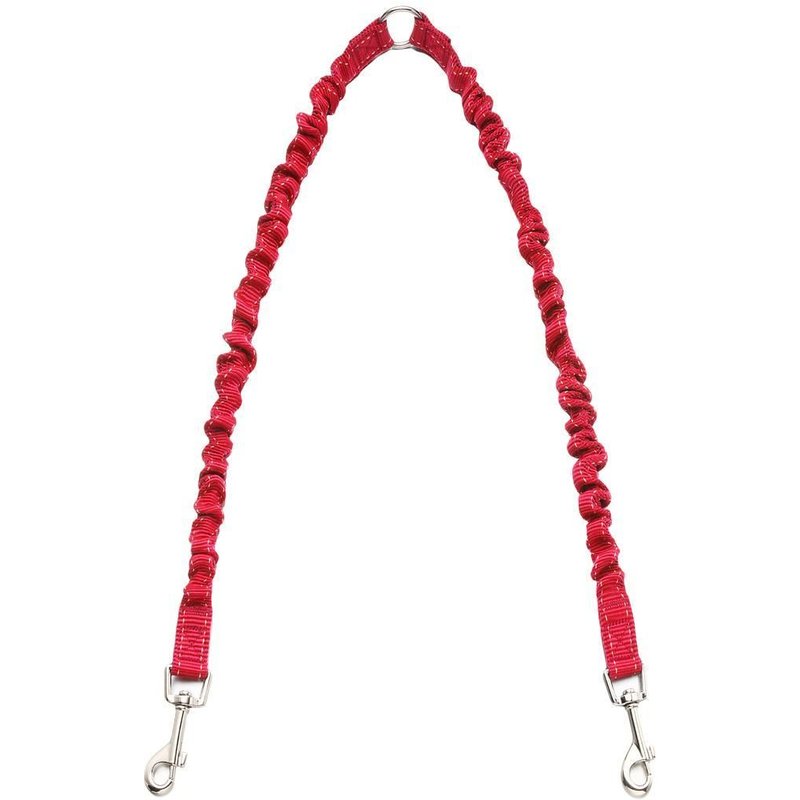 Animaux De Compagnie Chien Laisse Coupleur Double Dog Walker Plomb Élastique Deux Chiens Laisse Splitter