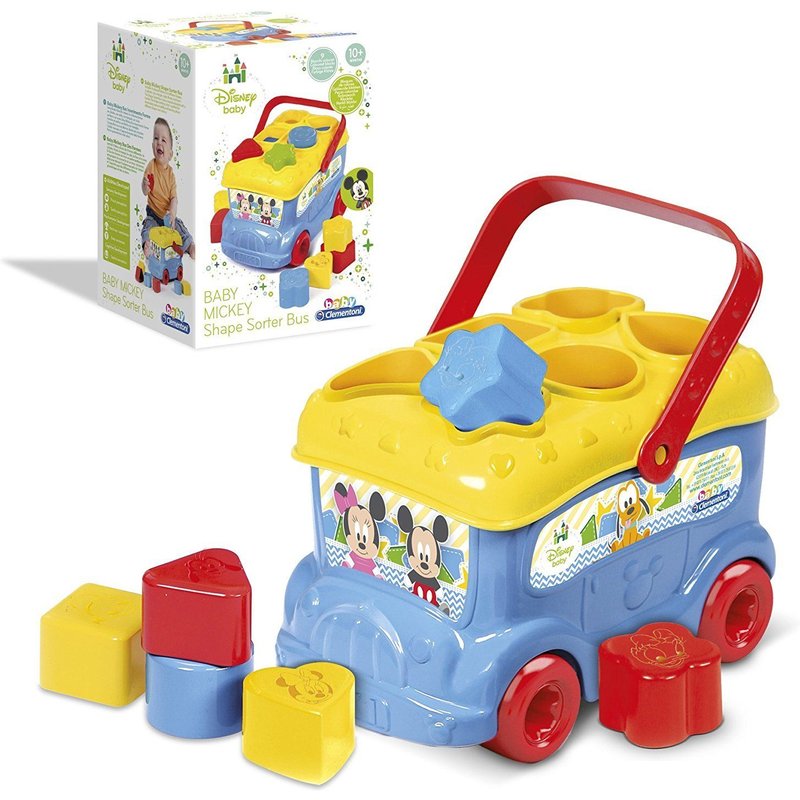 Clementoni 14395.5 Le Bus Des Formes De Mickey