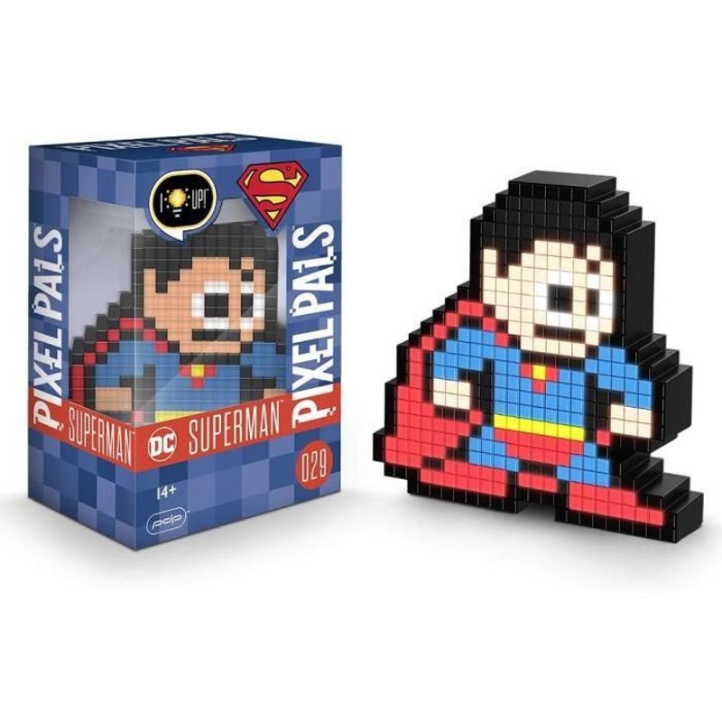 Figurine Lumineuse Pixel Pals Superman - Superman