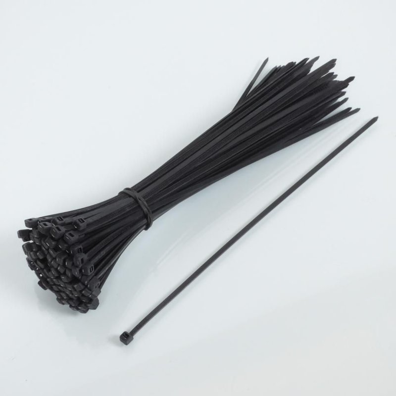 Colliers de serrage nylon 3,6x250mm 1Tek Tools noir par 100