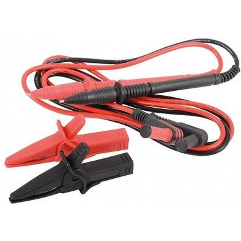 Accessoire de multimètre - Cordons à pince crocodile