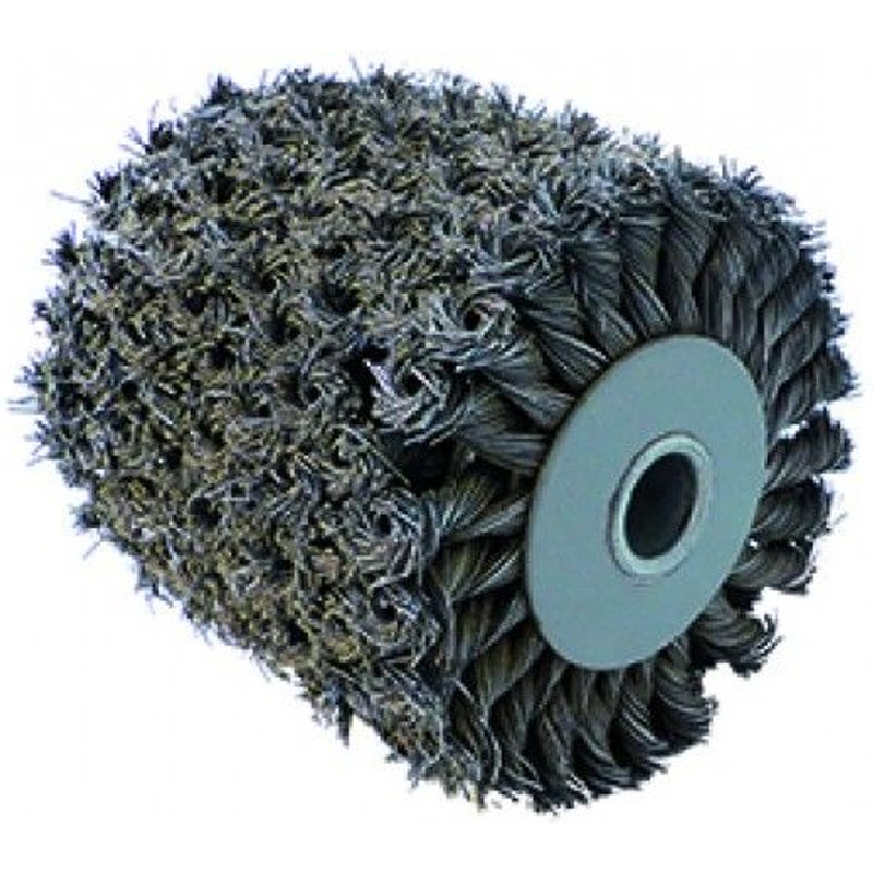 Brosse fibres torsadées métal - pour rénovateur REX 120-200 - meulage FARTOOLS