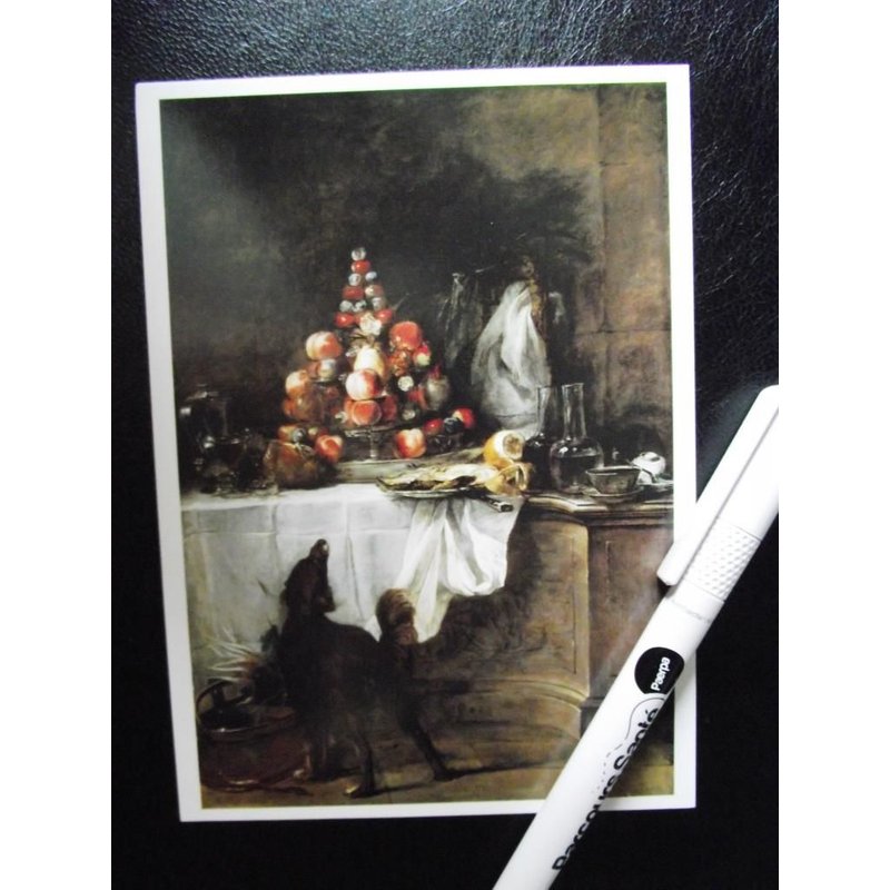 Carte Non Circulée: Jean Siméon Chardin (1699-1779) Le Buffet 1728