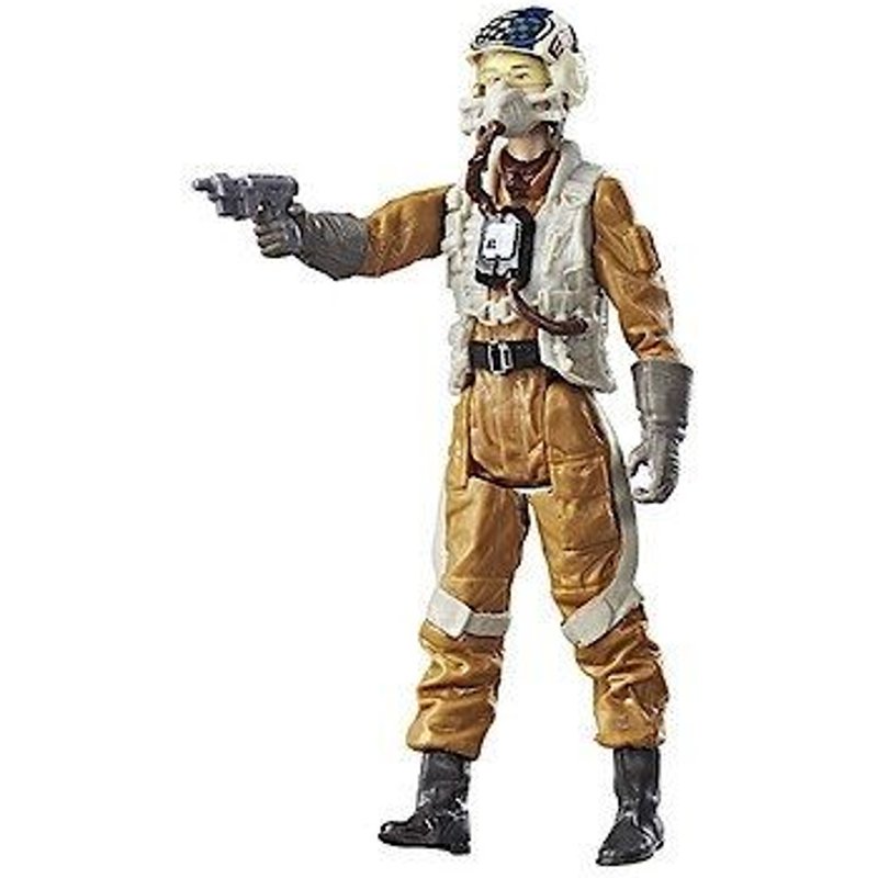 Hasbro ? Star Wars : Les Derniers Jedi ? Force Link ? Resistance Gunner Paige ? Figurine 9,5