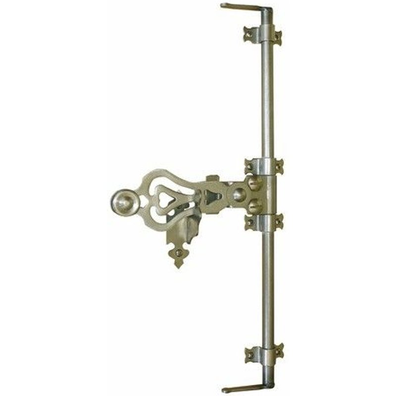 Tringle espagnolette ronde en acier inox 18/12 - Longueur 1500 mm BRICOZOR