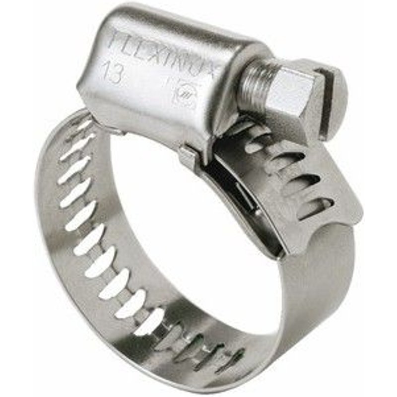 Colliers de serrage inox - diamètre de serrage 40 à 60 mm - 25 pièces SERFLEX