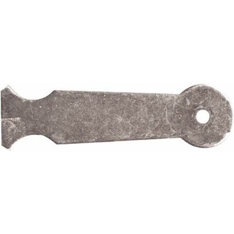 Pattes à sceller - épaisseur 2 mm - longueur 120 mm - 100 pièces BRICOZOR