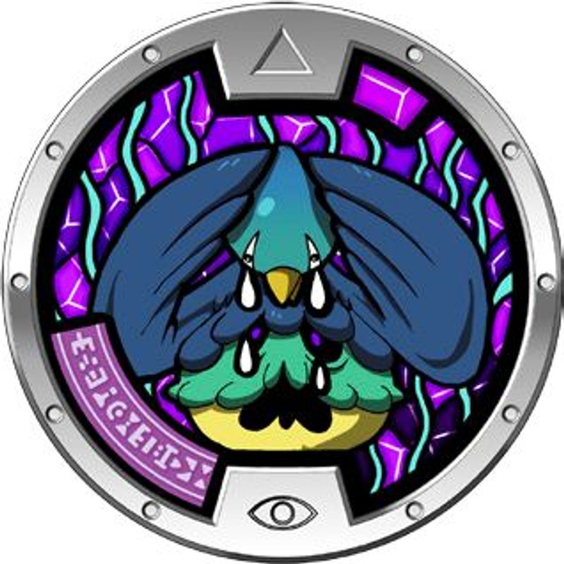 Médaille Yokai/ Médaillon Yo Kai Watch Flamente Série 2