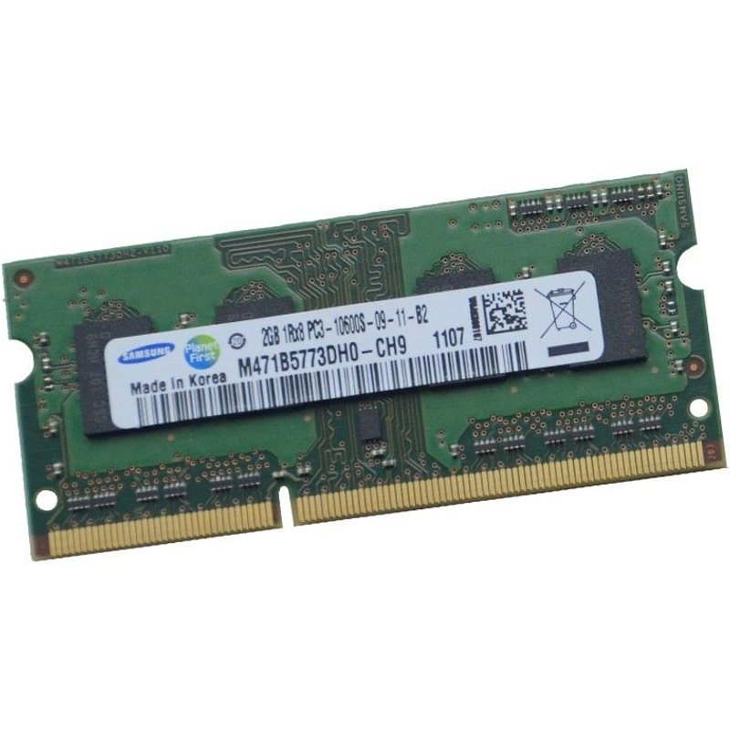 1Go RAM PC Portable SODIMM SAMSUNG M471B2873GB0-CH9 1206 DDR3 PC3-10600S 1333MHz