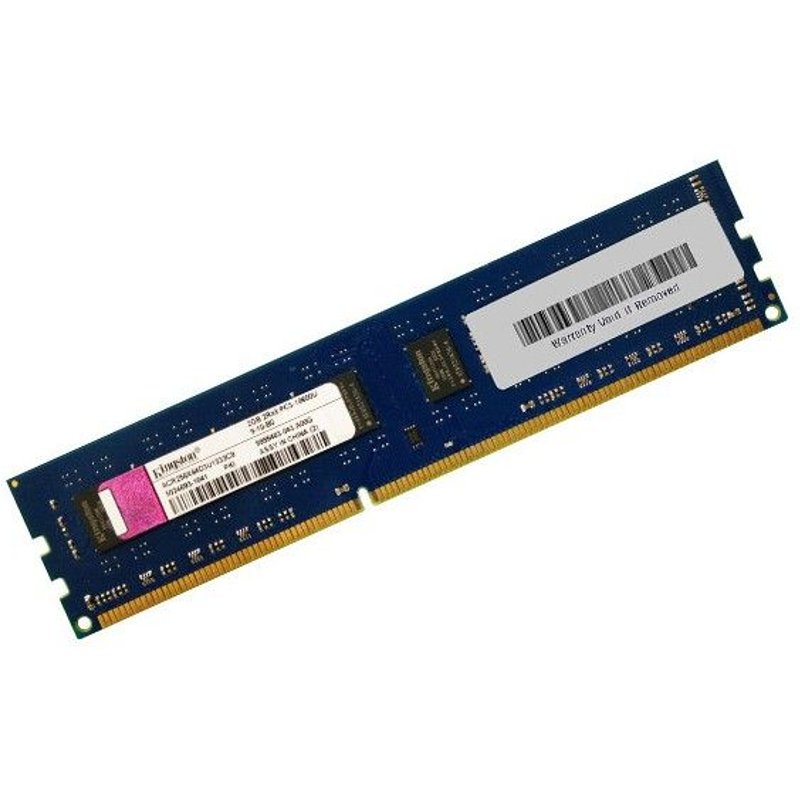 2Go RAM PC Bureau KINGSTON ACR256X64D3U1333C9 DDR3 PC3-10600U 1333Mhz 2Rx8 CL9