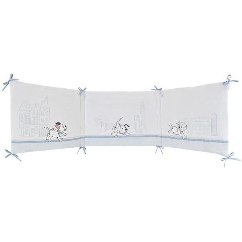 Disney Tour De Lit 101 Dalmatiens - Pour Lit De 60 X 120 Cm Ou 70 X 140 Cm