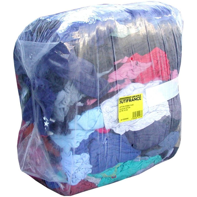 Chiffon Essuy.Coton Couleur 1Kg