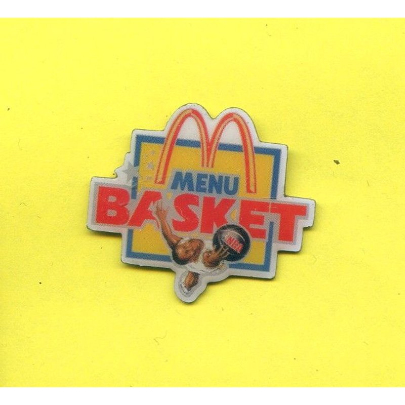 Rar Pins Mc Donald's Menu Basketball Ab616