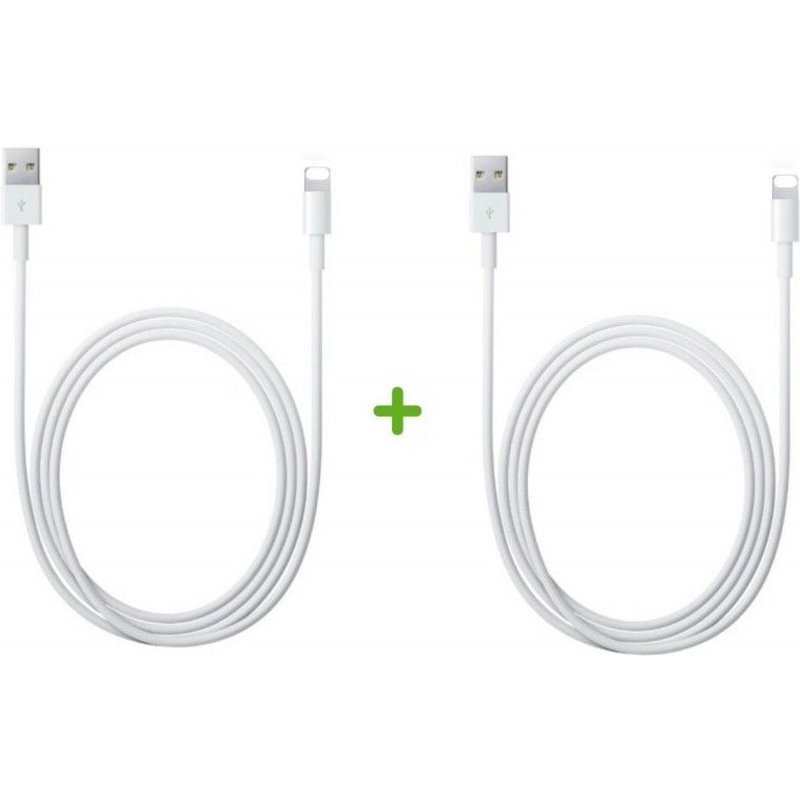 1+1 Chargeurs Câble Renforcé Usb Sync Data Iphone X 8 7 6s 6 Plus 5 5s 5c Se