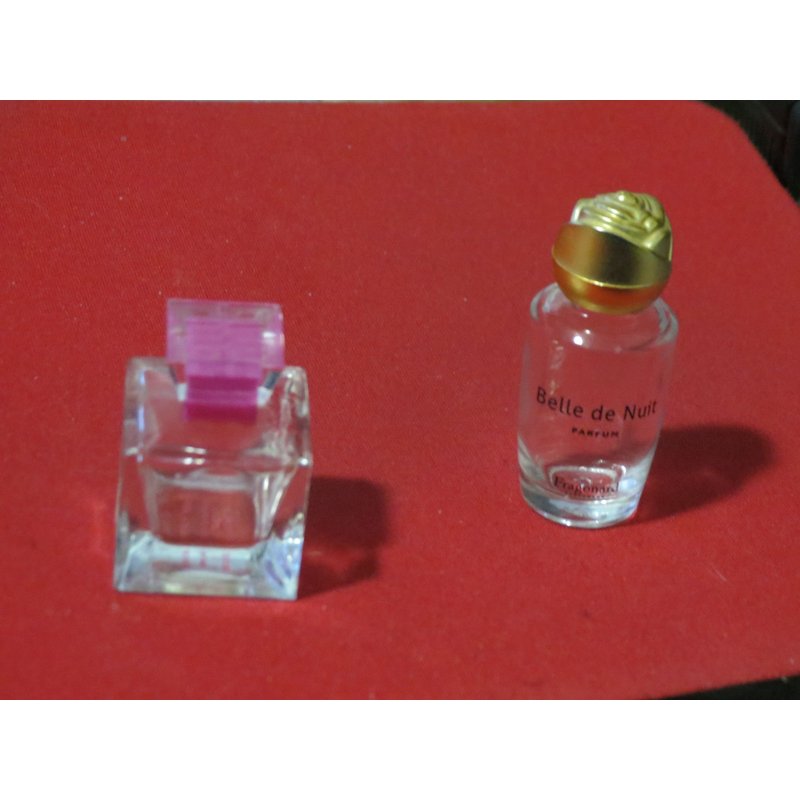 Lot De 2 Petits Flacons De Parfum Vides