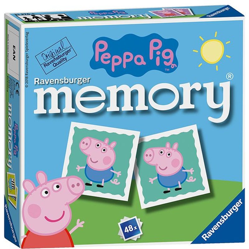 Ravensburger Peppa Pig Mini Jeu De Mémoire 21376