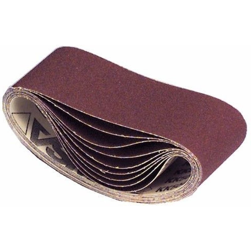 Abrasifs bandes courtes 100x560 mm toile rigide corindon KK 504 X-grain 40 VSM