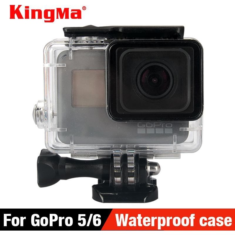 CNYO® KingMa Boîtier Étanche Cas Tactile Écran Back Door Pour Gopro Hero 6 Hero 5 Sous-Marine Boîte Pour Aller Pro Hero6 Caméra Accessoires